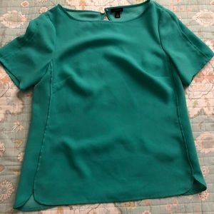 Green/teal color blouse
